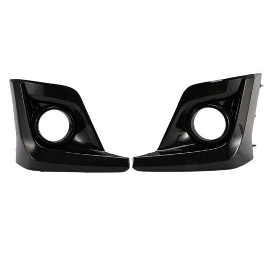 カーボンファイバー フォグランプ ライト フード フレーム シェード フォグライト ケース カバー シェル エクステリア 装飾 適用: カーボン AL-OO-2541 AL リアルカーボンファイバーフォグランプフレーム G20 LCI フロント