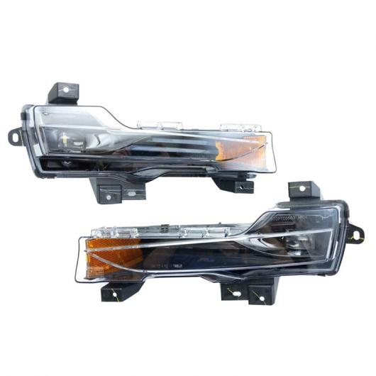 LH＆RH 適用: 2017-2021 テスラ/TESLA モデル 3/Y フロント フォグライト ランプ アンバー LED DRL アップ-レベルペアセット US バージョン AL-PP-8132 AL AL LH＆RH 適用: 2017-2021 テスラ⁄TESLA モデル 3⁄Y フロント フォグ