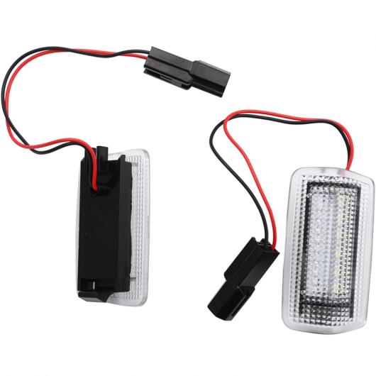 AL 6X ホワイト レッド LED ドア カーテシー ライト 適用: トヨタ ウィッシュ プリウス カムリ アルファード アイシス エスティマ レクサス タイプ1 AL-PP-8149_4