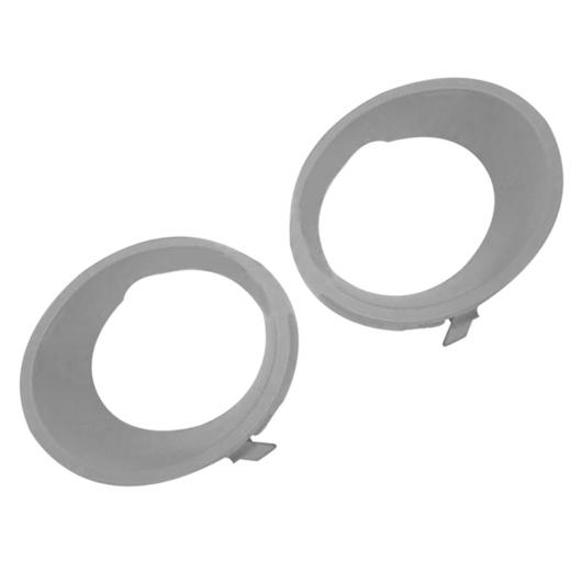 AL フロント 左＆右 ロワー バンパー フォグライト カバー 吹き出し口 グリル サイド 適用: BMW X5 E53 2000-2003 タイプ1 AL-PP-8429_2
