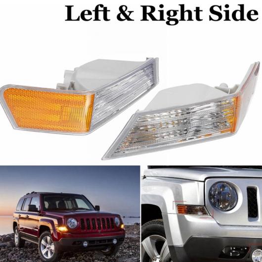 AL フロント LED コーナー ライト ランプ ターンシグナルライト NO バルブ 適用: ジープ/JEEP パトリオット 2007-2014 68004181AC 68004180AC AL-PP-8521の通販は 12,285円