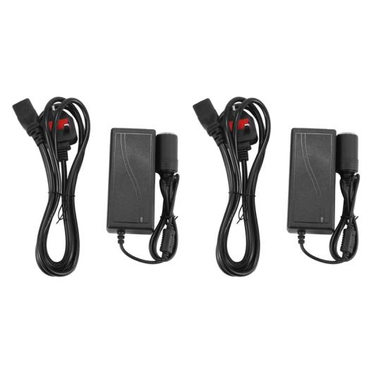 AL 2ピース UK プラグ パワー サプライ シガーソケット ソケット AC DC アダプタ 110V-240V 12V 5A パワー チャージャー コンバータ AL-PP-9249
