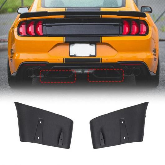 AL 1ペア リア バンパー リップ エア ディフューザー バランス ホイル キット ABS 適用: フォード/FORD マスタング 2018-2020 GT R スタイル AL-PP-9322の通販は