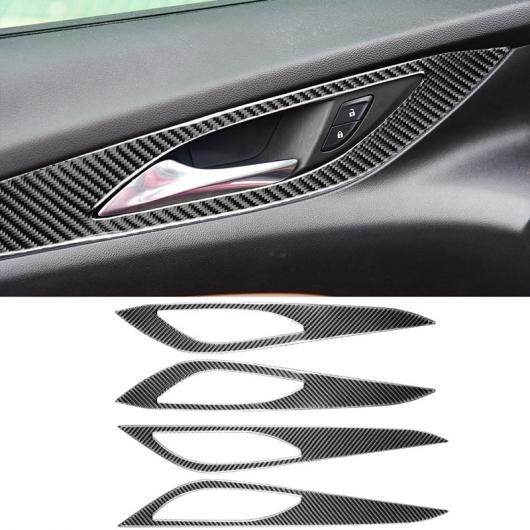 AL ドア インテリア ハンドル カバー トリム ステッカー カーボンファイバー 適用: ビュイック/BUICK リーガル 2017-2021 アクセサリー AL-PP-9421
