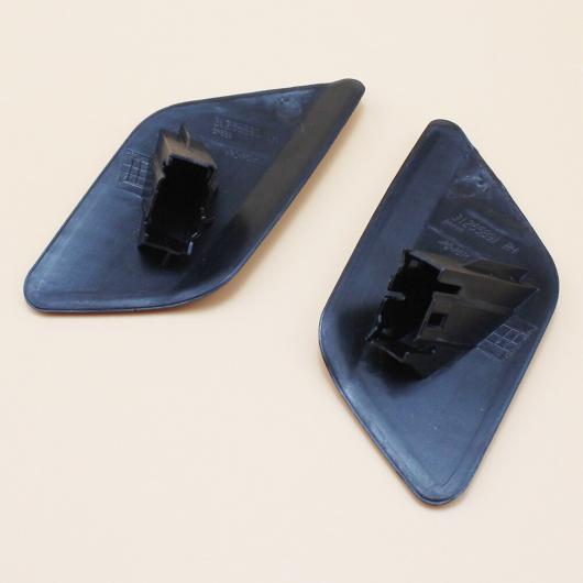 AL フロント 左 右 バンパー ヘッドライト ウォッシャー カバー キャップ 未塗装 39802681 39802699 適用: ボルボ/VOLVO S60 2011 2012 2013 1ペア AL-QQ-2002