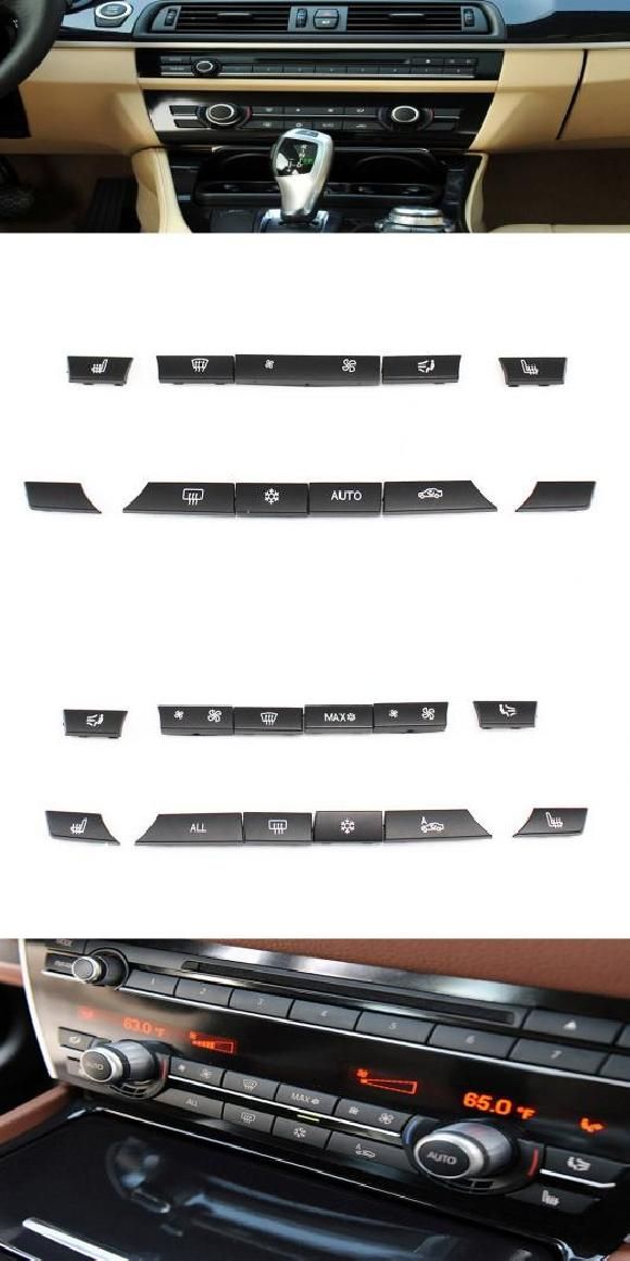 11ピース 12ピース キー キャップ リペア キット A/C ヒーター ボタン スイッチ カバー 61319313923 適用: BMW 5 6 7 F10 F01 F12 F06 F07 F13 11ピース・12ピース AL-QQ-2328 AL