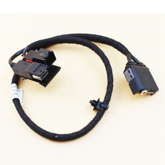 センター アームレスト ボックス USB AUX インターフェース ケーブル 充電 アダプタ 適用: フォード/FORD フォーカス MK2 MK3 2009 2010 の通販は