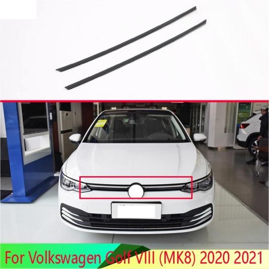 適用: フォルクスワーゲン/VOLKSWAGEN ゴルフ VIII MK8 2020 2021 カーボンファイバー調 フロント センター メッシュ グリル グリル カバー ラジエーター ストリップ トリム 装飾 AL-QQ-3274 ALの通販は