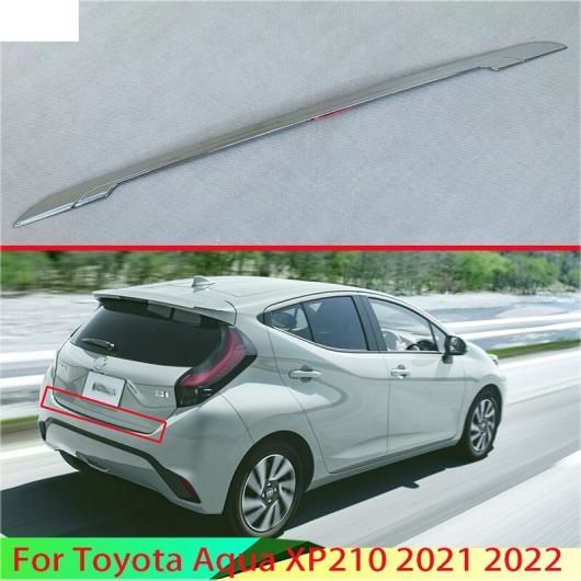 適用: トヨタ アクア XP210 2021 2022 ABS クローム テール ゲート ドア カバー トリム リア トランク モールディング ベゼル スタイリング AL-QQ-3586 ALの通販は