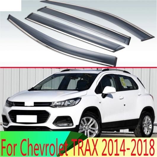 適用: シボレー/CHEVROLET トラック 2014 2015 2016 2017 2018 プラスチック エクステリア バイザー 吹き出し口 シェード ウインドウ サン レイン ガード デフレクター 4ピース AL-QQ-3692 AL