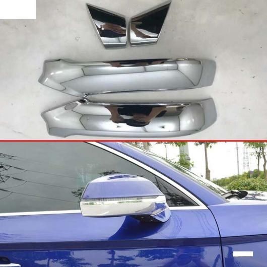 当てはめる: アウディ/AUDI Q5 FY 2018 2019 2020 2021 かざり付ける 付属品 ABS クローム 側面 鏡鑑 後押し 見晴らし 舞台の袖 取りまかなう 刈り込み AL-QQ-3829 AL