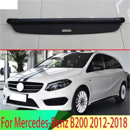 適用: メルセデス・ベンツ B200 2012-2018 アルミニウム + キャンバス リア カーゴ カバー トランク スクリーン セキュリティ シールド シェード アクセサリー AL-QQ-3839 AL