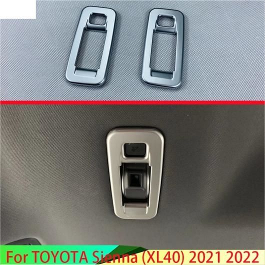 適用: トヨタ シエナ XL40 2021 2022 2023 ABS クローム ミドル 列 リード ランプシェード 装飾 スパンコール AL-QQ-3900 ALの通販は 6,125円