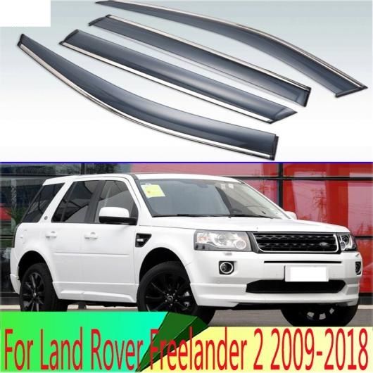 適用: ランド ローバー/ROVER フリーランダー 2 2009-2018 プラスチック エクステリア バイザー 吹き出し口 シェード ウインドウ サン レイン ガード デフレクター AL-QQ-3961 AL