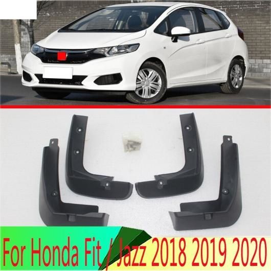 セット モールド マッド フラップ 適用: ホンダ フィット/ジャズ 2018 2019 2020 マッドフラップ スプラッシュ ガード フロント リア マッド フラップ マッドガード フェンダー AL-QQ-3970 AL