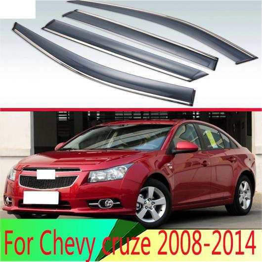 適用: シボレー/CHEVROLET クルーズ 2008-2014 プラスチック エクステリア バイザー 吹き出し口 シェード ウインドウ サン レイン ガード デフレクター AL-QQ-4032 ALの通販は
