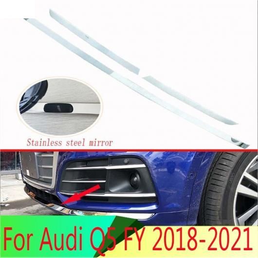 適用: アウディ/AUDI Q5 FY 2018-2021 ステンレス スチール ミラー バー バンパー カバー シールド トリム モールディング ロワー グリル AL-QQ-4201 ALの通販は 19,858円