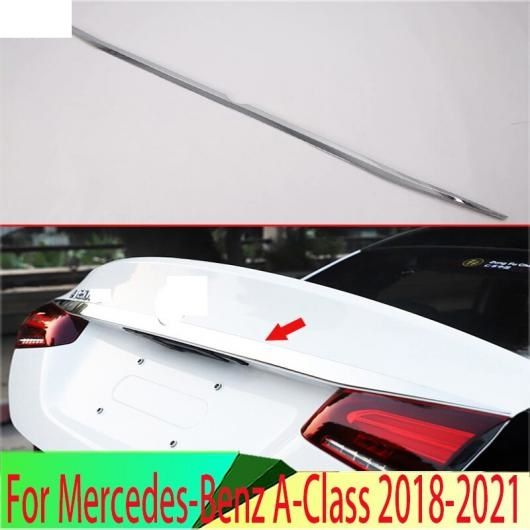 適用: メルセデス・ベンツ A-クラス A180 A200 A250 V177 2018 2019 2020 2021 ABS クローム リア ブーツ ドア トリム カバー トランク メンバー AL-QQ-4345 ALの通販は