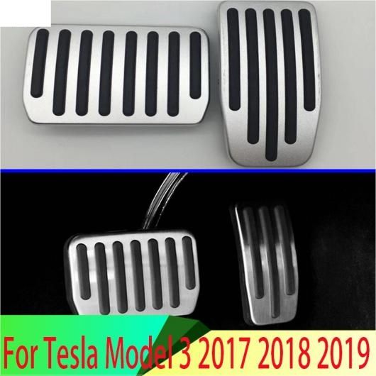 適用: テスラ/TESLA モデル 3 2017-2022 アクセサリー インテリア レスト ペダル フューエル ガス ブレーキ ペダル カバー AL-QQ-4574 AL 8,169円