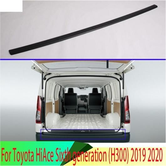 適用: トヨタ ハイエース 6代目 H300 2019 2020 プラスチック リア バンパー 保護 ウインドウ シル アウトサイド トランクス 装飾 プレート AL-QQ-4658 AL
