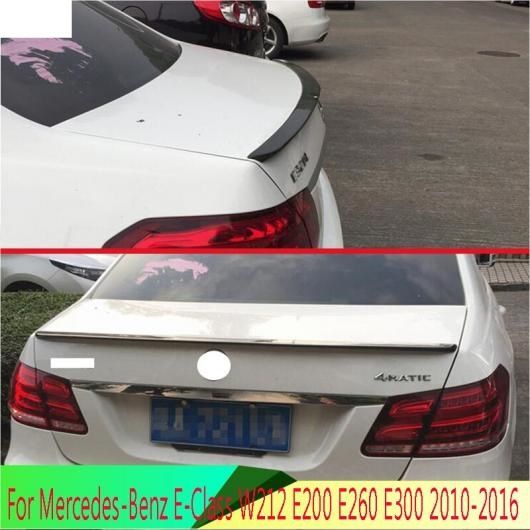 適用: メルセデス・ベンツ E-クラス W212 E200 E260 E300 AMG 2010-2016 トランク デッキ リップ スポイラー AL-QQ-4813 AL
