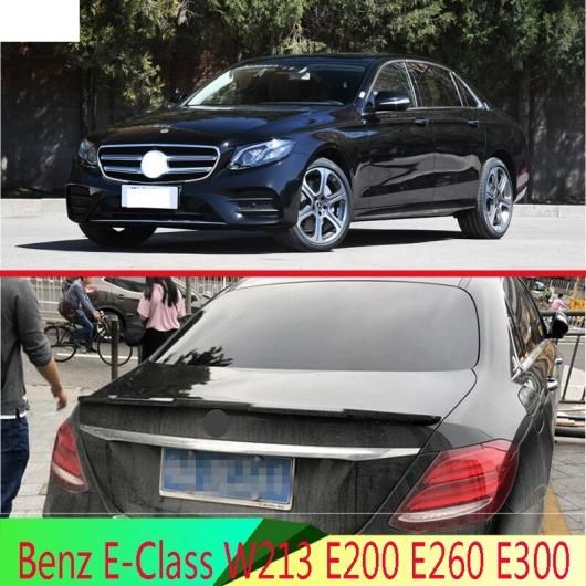 適用: メルセデス・ベンツ E-クラス W213 E200 E260 E300 2017 2018 2019 2020 ブレイド エディション トランク デッキ リップ スポイラー AL-QQ-4816 AL