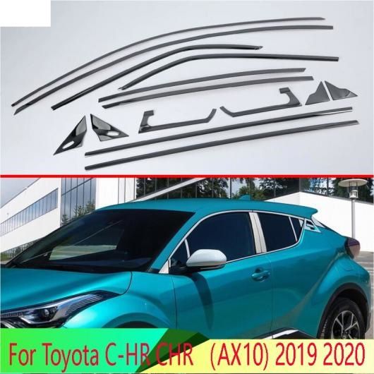 適用: トヨタ C-HR CHR AX10 2019 2020 ボディ スタイリング スティック ステンレス スチール ウインドウ ガーニッシュ ウインドウ ストリップ トリム AL-QQ-4829 AL