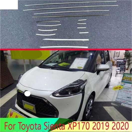 適用: トヨタ シエンタ XP170 2019 2020 ボディ スタイリング スティック ステンレス スチール ウインドウ ガーニッシュ ウインドウ ストリップ トリム AL-QQ-4830 ALの通販は 18,755円