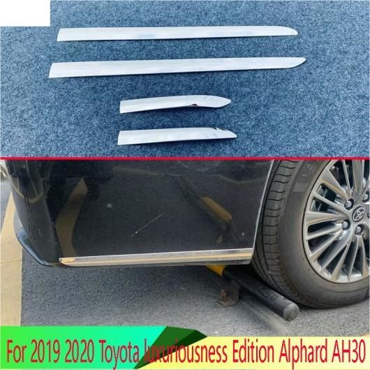 適用: 2019 2020 トヨタ LUXURIOUSNESS エディション アルファード AH30 ステンレス スチール フロント リア バンパー プロテクター トリム AL-QQ-4878 AL 11,812円