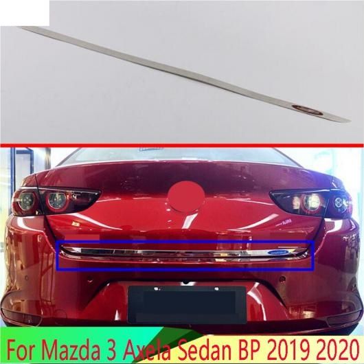 適用: MAZDA3 アクセラ セダン BP 2019 2020 ステンレス スチール テール ゲート ドア カバー トリム リア トランク モールディング AL-QQ-4895 AL 15,060円