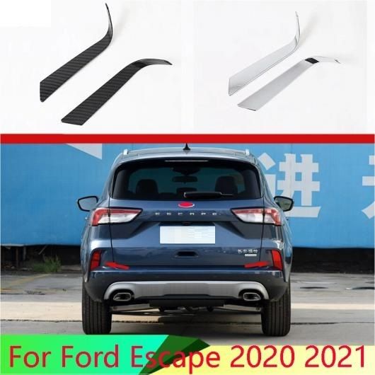 適用: フォード/FORD エスケープ クーガ 2020 2021 ABS クローム リア リフレクター フォグライト ランプ カバー トリム ベゼル フレーム スタイリング ガーニッシュ AL-QQ-5042 AL