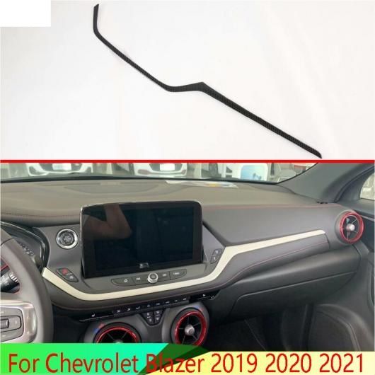 適用: シボレー/CHEVROLET ブレイザー 2019-2021 カーボンファイバー調 センター コンソール インテリア インストルメント パネル トリム AL-QQ-5133 ALの通販は