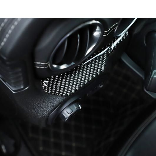 コンソールカバー 2020年用ジープグラディエーターカーボンファイバーインナーセンターコンソールCDパネルカバートリム5P For 2020 Jee ダッシュボードスピーカーカバー ジープ グラディエーター JT 2021年11