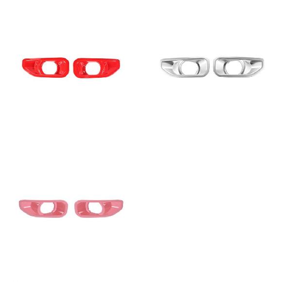 エクステリア アクセサリー 適用: ジープ/JEEP グラディエーター JT 2018〜 フロント フォグライト ランプ インテリア カバー ステッカー ジープ/JEEP A レッド〜A ピンク AL-RR-2232 ALの通販は 10,596円