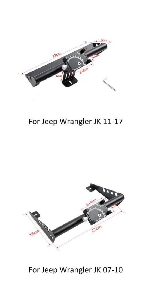 GPS スタンド ホルダー 適用: ジープ/JEEP ラングラー JK 携帯電話 サポート ホルダー アクセサリー ジープ/JEEP ラングラー JK 2007-2017 タイプA・タイプC AL-RR-2246 AL