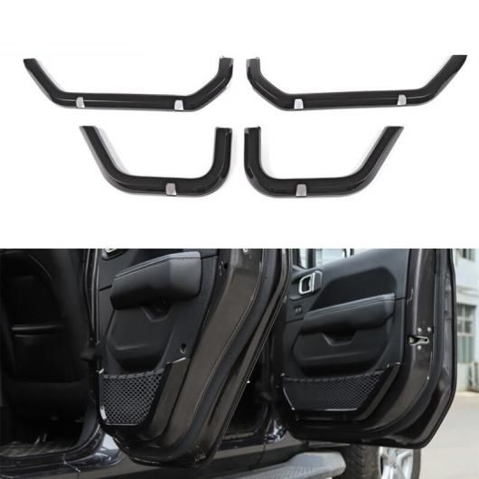 インテリア ドア ストレージ バッグ ネット インテリア ストリップ カバー アクセサリー 適用: ジープ/JEEP グラディエーター JT ラングラー JL 2ドア レッド・2ドア シルバー AL-RR-2265 AL_4