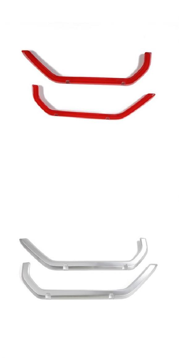 インテリア ドア ストレージ バッグ ネット インテリア ストリップ カバー アクセサリー 適用: ジープ/JEEP グラディエーター JT ラングラー JL 2ドア レッド・2ドア シルバー AL-RR-2265 AL