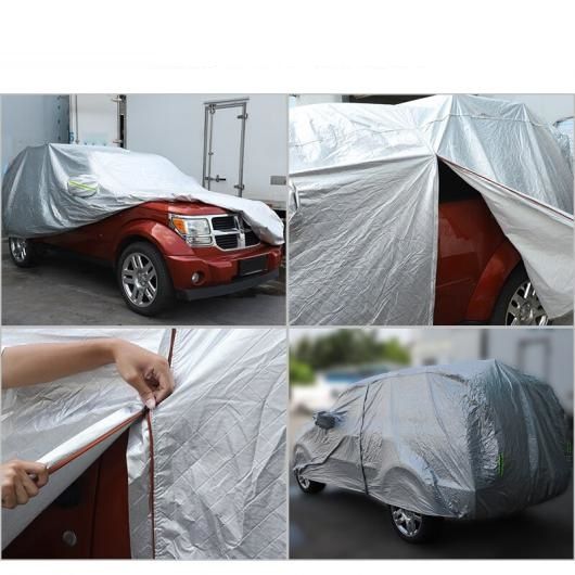 防水 防塵 サンシェード UV レジスター フル カバー アウトドア プロテクター アクセサリー 適用: ダッジ/DODGE ナイトロ 2007-2012 シルバー AL-RR-2293 AL_4
