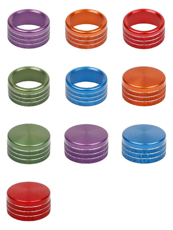 センター コンソール ギア シフト ノブ 装飾 カバー アクセサリー 適用: ダッジ・ラム 1500 2018 2019 2020 2021 パープル A〜レッド B AL-RR-2354 ALの通販は