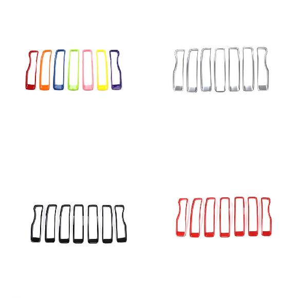 フロント レーシング グリル 装飾 カバー ステッカー 適用: ジープ/JEEP ラングラー JL サハラ ルビコン ジープ/JEEP グラディエーター ルビコン マルチカラー〜ルビコン レッド AL-RR-2361 AL