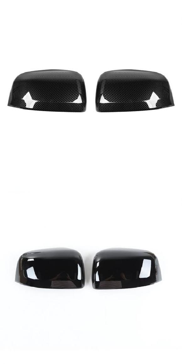 エクステリア ドア ハンドル オーバーレイ 装飾 カバー バックミラー ミラー トリム カバー アクセサリー 適用: ジープ/JEEP グランド カーボンファイバー B・ブラック B AL-RR-2376 AL