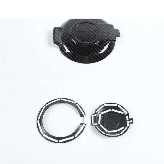 ステッカー 適用: ダッジ/DODGE チャレンジャー カーボンファイバー調 粒 オイル フューエル タンク カバー トリム アクセサリー ダッジ/DODGE チャレンジャー 2009〜 マットブラック AL-RR-2391 AL_4