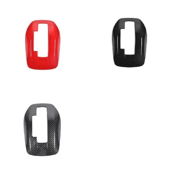 ABS カーボンファイバー調 ギア シフト 装飾 カバー トリム ステッカー キット 適用: シボレー/CHEVROLET カマロ 2010-2015 インテリア の通販は