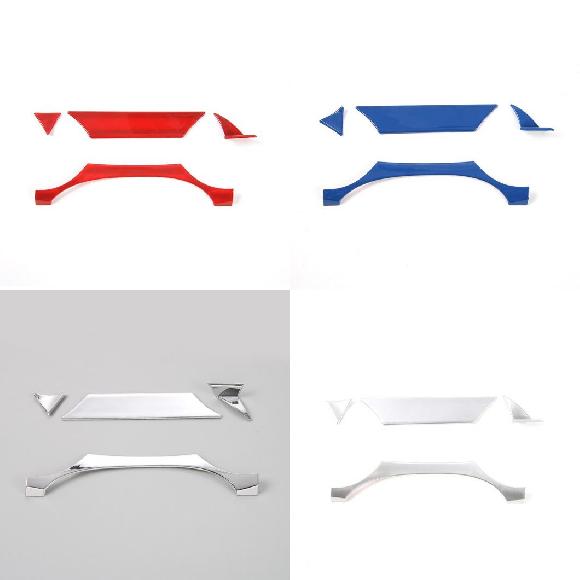 インテリア カバー インストルメント パネル トリム ダッシュボード トリム 適用: フォード/FORD マスタング 2015〜 レッド〜マットシルバー AL-RR-2714 ALの通販は