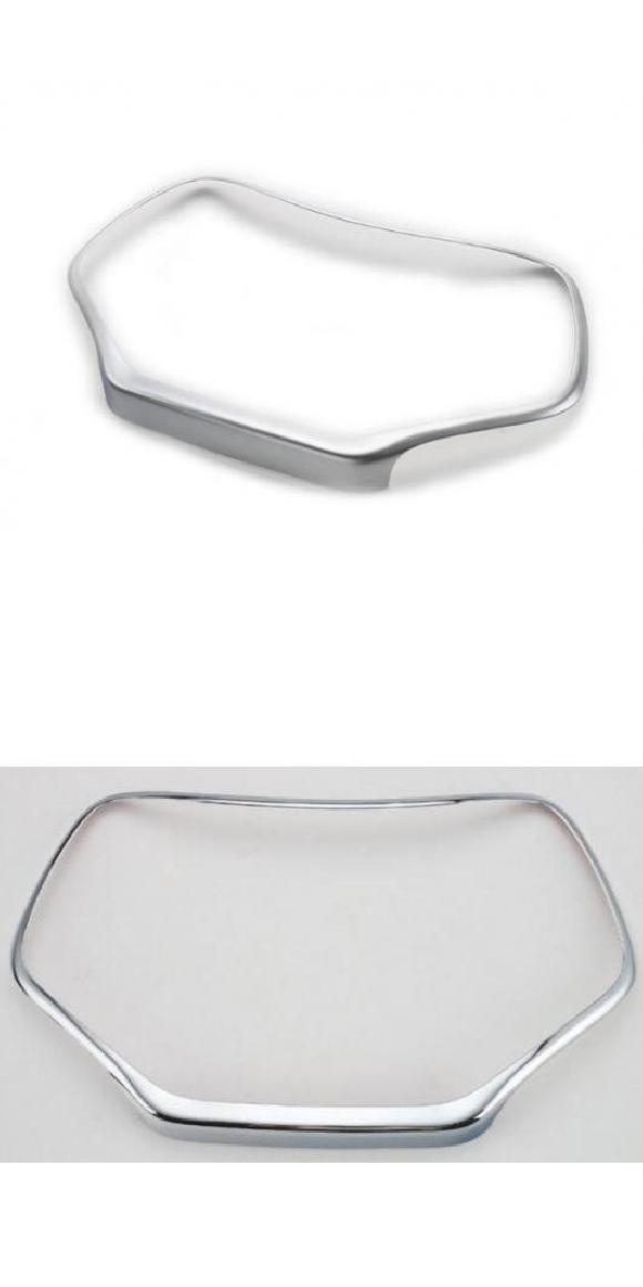 ABS GPS メディア スクリーン パネル カバー トリム フレーム ステッカー 適用: ジープ/JEEP チェロキー/CHEROKEE 2014-16 シルバー・クロム AL-RR-2733 ALの通販は