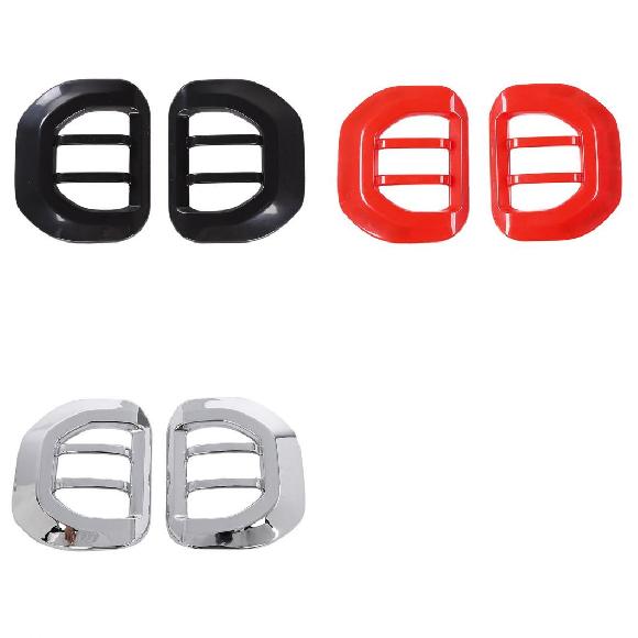 ステッカー 適用: ジープ/JEEP ラングラー JL 2018〜 ABS バックミラー ミラー ウインカー カバー 装飾 ステッカー ジープ/JEEP ラングラー JL ブラック〜クロム AL-RR-2882 ALの通販は