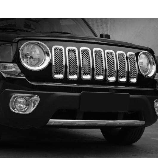 レーシング グリル ABS フロント メッシュ グリル グリル 装飾 カバー トリム ステッカー 適用: ジープ/JEEP パトリオット  2011-2016 ブの通販はau PAY マーケット - オートパーツエージェンシー | au PAY マーケット－通販サイト