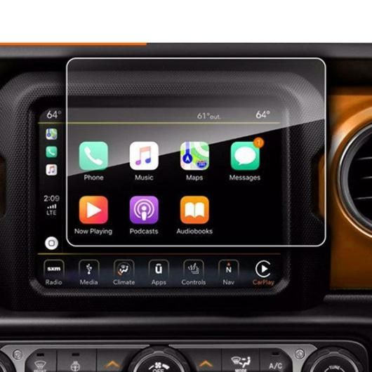 適用: ジープ/JEEP ラングラー JL ダッシュボード ステッカー GPS ナビゲーション スクリーン プロテクター フィルム A-ナビゲーション フィルム・B-ナビゲーション フィルム AL-RR-2910 AL_3