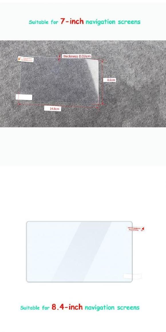 適用: ジープ/JEEP ラングラー JL ダッシュボード ステッカー GPS ナビゲーション スクリーン プロテクター フィルム A-ナビゲーション フィルム・B-ナビゲーション フィルム AL-RR-2910 AL