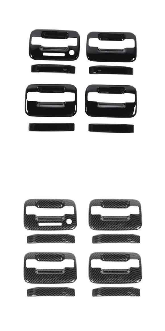 ステッカー 適用: フォード/FORD F150 エクステリア ドア ハンドル 装飾 カバー ステッカー アクセサリー フォード/FORD F150 ラプター 2009-2014 ブラック・カーボン調 AL-RR-3116 ALの通販は